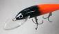 Preview: Karikko Wobbler, Länge: 13 cm, Farbe: Black-Head-Orange 042, schwimmend, von Suomen Uistin The Finnish Lure Company (Jarmo Rapala)